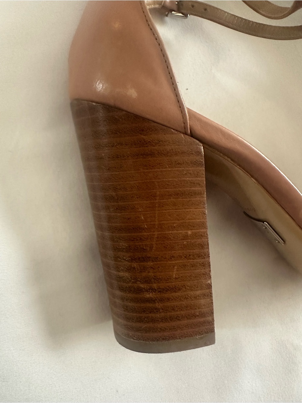 Women’s Michael Kors GENUINE LEATHER Block Heel - Picture 9 of 12